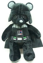 Build-A-Bear Star Wars Black Bear As Darth Vader 18&quot; Plush Stuffed Animal Toy - £19.34 GBP