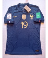Karim Benzema France 2022 World Cup Match Player Version Blue Home Socce... - $90.00