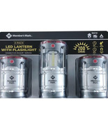 Lantern \ Flashlight 3 PACK  Work And EMERGENCY Lighting - £24.22 GBP
