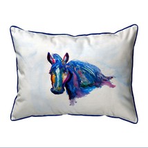 Betsy Drake Old Mare Large Indoor Outdoor Pillow 16x20 - £37.50 GBP