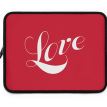 Laptop Sleeve "Love" Red in 5 Sizes - $462.75 MXN - $602.11 MXN