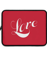 Laptop Sleeve &quot;Love&quot; Red in 5 Sizes - $24.74+