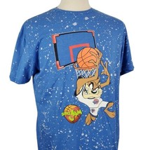 Space Jam Tune Squad Taz T-Shirt XL Blue Looney Tunes Basketball Warner Bros.  - £14.11 GBP