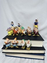 Snow White &amp; 7 Dwarfs 2&quot; PVC Figures Made by Disney China - 2 Sets, 3 Sn... - $35.53