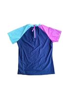 Eddie Bauer Girls Swim Top Rash Guard Size 10/12 Great Condition  - $9.41