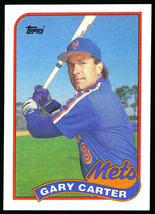 1989 Topps #680 Gary Carter New York Mets - £1.59 GBP