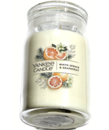 Yankee Candle White Spruce &amp; Grapefruit Scented 20oz - $33.99