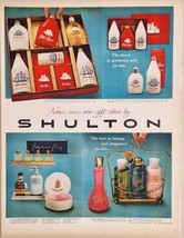 1960 Print Ad Shulton Old Spice for Men &amp; Fragrance Fling for Women - £15.43 GBP