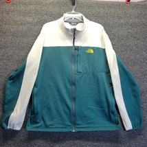 The North Face Mens Green Mock Neck Full Zip Long Sleeve Fleece Jackets ... - £34.78 GBP