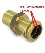 SEAL KIT FEMALE COUPLER PROPANE TANK FORKLIFT BUFFER REGO 7141M GASKET O... - $107.58 MXN