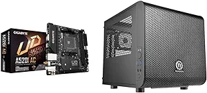 Gigabyte A520I AC (AMD Ryzen AM4/Mini-ITX Motherboard) and Thermaltake C... - $296.99