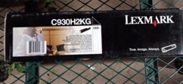 Lexmark C930H2KG Black High Yield Toner Cartridge For Lexmark C752 Color Printer - $105.66