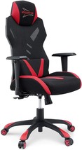 Gaming Chair Black / Red Ergonomic Mesh Foam Computer Desk Office Chair - £156.78 GBP