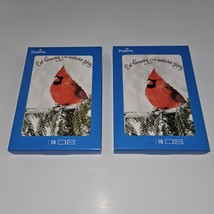 NEW 2 Box Dayspring Red Cardinal Bird Christmas Card Lot Let Heaven Nature Sing - £19.38 GBP