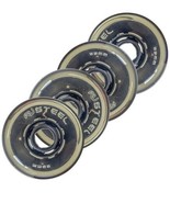 Revision Variant Steel Indoor/Outdoor Inline Roller Hockey Wheels, 76mm ... - £31.57 GBP