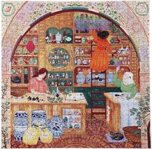 Margaux Samson Abadie: Ancient Apothecary (used 1000 PC jigsaw puzzle) - $13.00
