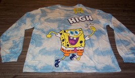 Women&#39;s Teen Spongebob Squarepants Nickelodeon Tie-Dye T-shirt Xs New w/ Tag - £15.78 GBP