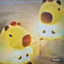 CUTE CAPYBARA SILICONE NIGHT LIGHT   NURSERY LAMP - $14.80