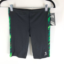 TYR Mens Echo Dash Jammer Swimwear Bottoms Shorts Drawstring Green Black... - £19.23 GBP