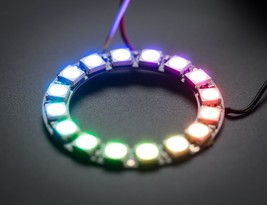 Adafruit Neopixel Ring - 16 X 5050 Rgb Led With Integrated Drivers [Ada1... - $35.96