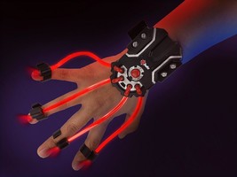 Light Hand LED Light Up Glove Toy for Spy Kids. Cool Flash Light Finger ... - $39.71