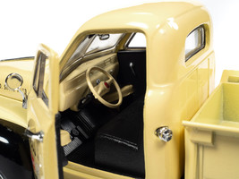 1947 Studebaker Pickup Truck Cream and Black &quot;Coors Pilsner&quot; 1/24 Diecast Model  - £70.09 GBP