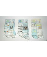 Disney Infant Socks 6pk Mickey Mouse or Winnie the Pooh Sizes 0-6M 6-12M... - £10.37 GBP