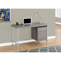 Monarch Specialties 48 in. Monarch Computer Desk - Dark Taupe - $8,956.58 MXN