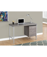 Monarch Specialties 48 in. Monarch Computer Desk - Dark Taupe - $478.41