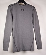 Undeer Armour UA Mens Cold Gear Compression Shirt Grey LS S NWT - $54.16 CAD