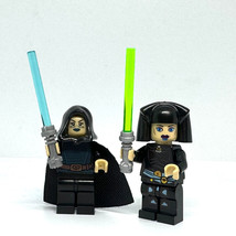 Building Custom Luminara Unduli and Barriss Offee Jedi Star Wars Minifigure  - $13.98