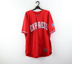 Autographed Round Rock Express Minor League Baseball Jersey Pro Cut Red 50 - £108.98 GBP