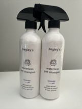 (2-Pack) BEGLEY&#39;S Plant-Derived Natural WATERLESS PET Dog Cat SHAMPOO ~ ... - $11.40