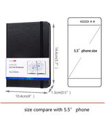 Pocket Size Dotted Paper Notebook Small Size Writing Diary Journal for A... - $21.12 CAD