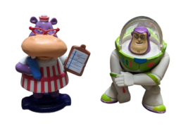 Disney Doc McStuffins Hallie Hippo &amp; Buzz Lightyear PVC Figures 2 1/4&quot; - $15.85