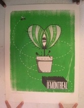 Of Montreal Silkscreen Poster  Signed And Numbered November 22 2008 Hollywood - £70.78 GBP