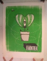 Of Montreal Silkscreen Poster  Signed And Numbered November 22 2008 Hollywood - $89.99