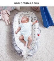 Baby Nest Sleeping Bed Portable Crib for Baby - £53.39 GBP