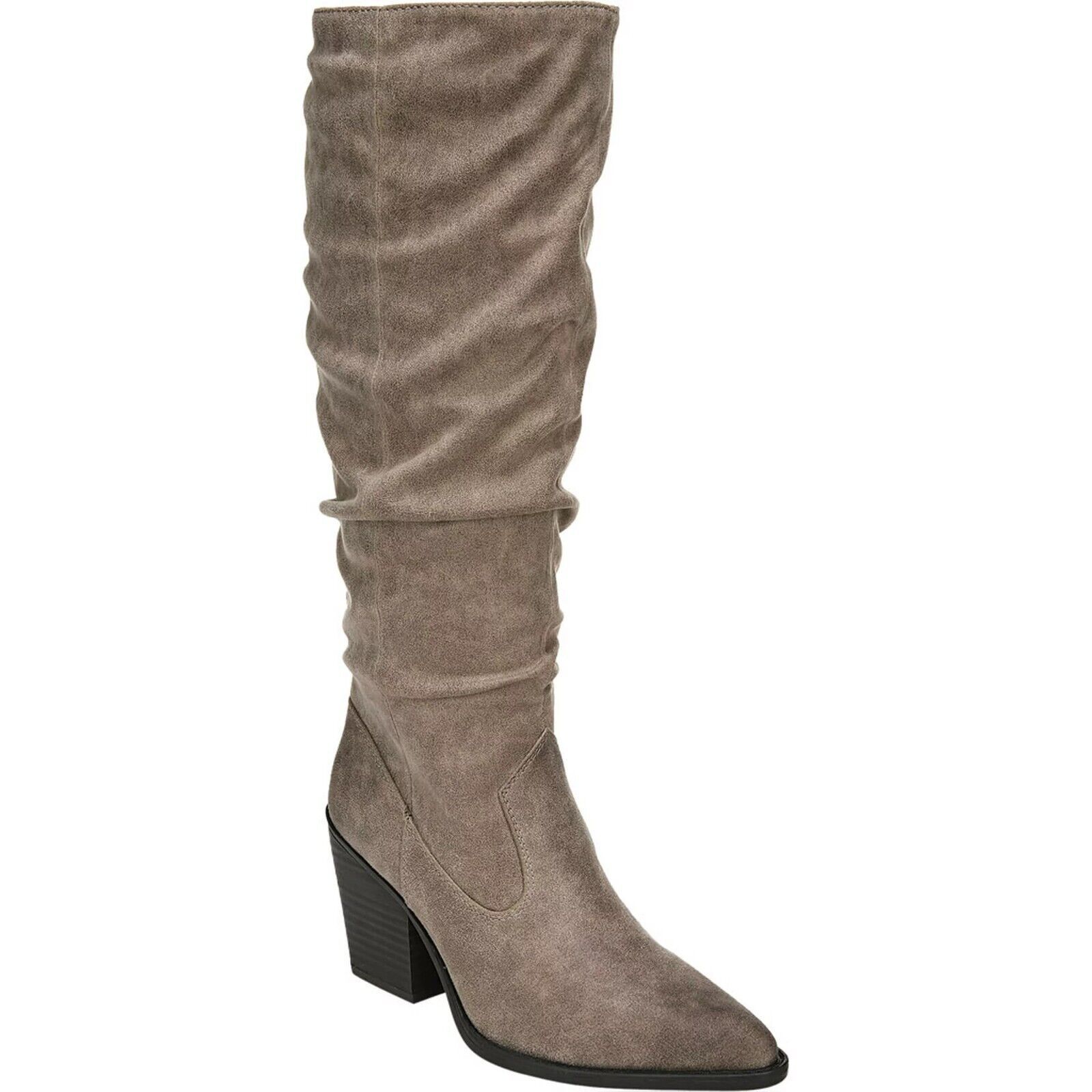 Soul by Naturalizer Womens 8.5 W Taupe Light Brown Slouch Boots Display ... - $29.39