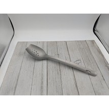Rada Cutlery Cooking Holes Stainless Steel Serving Spoon Slotted R125 11 3/8&quot; - £15.77 GBP