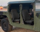 Black SEAT COVER for Humvee A2 Commander AM General M998 M1123 M1152 OEM - £50.95 GBP