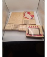 Lot Of 8 Stamps , Stampin&#39; Up, Posh Impressions - $9.00