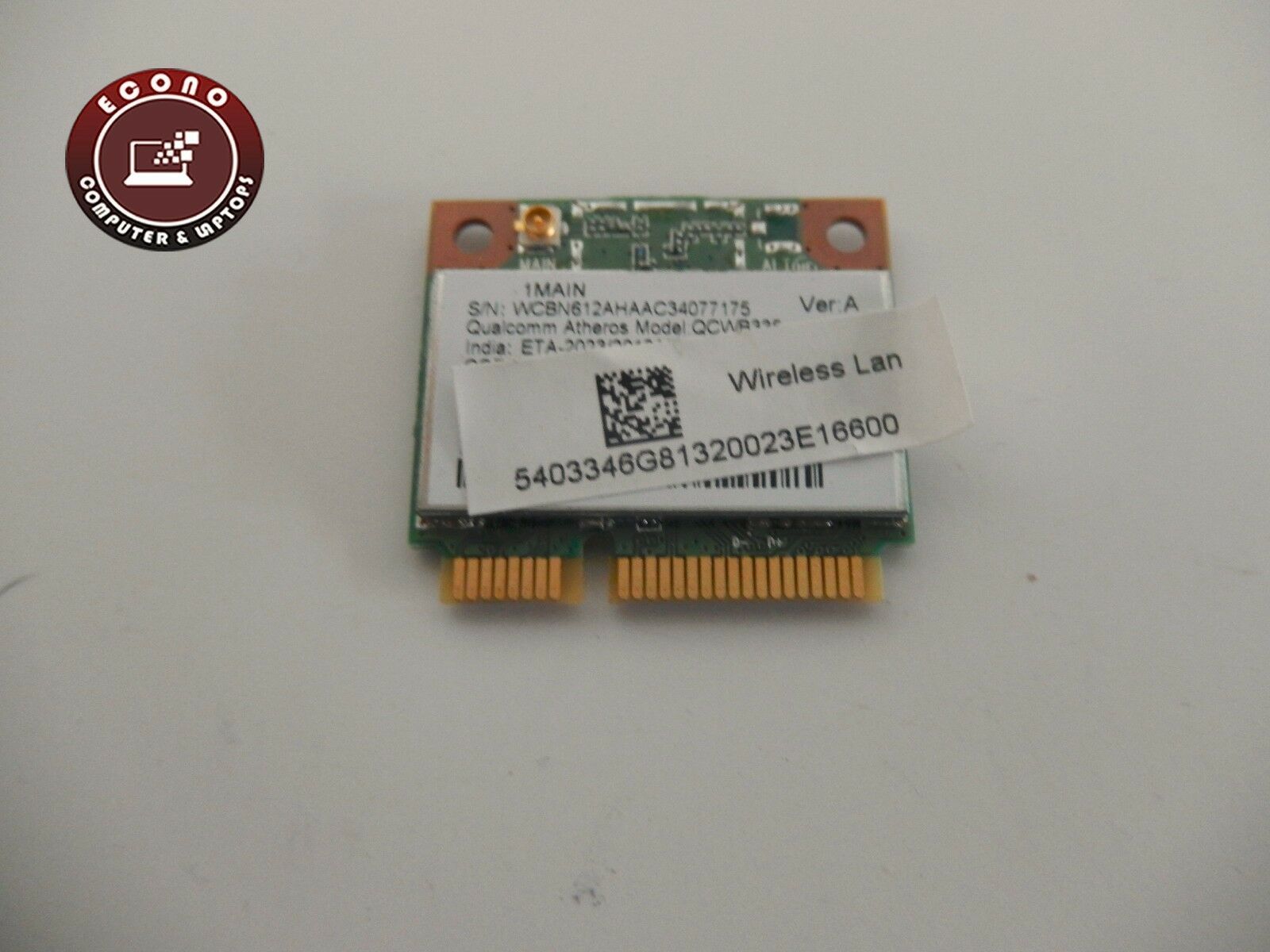 Gateway MS2370 Genuine Wireless WIFI Card QCWB335 - $9.19