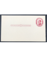 US Postal Stationery UX24 McKinley Red Postal Card 1 Cent Postcard - £10.78 GBP