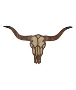 Rustic Western MDF Wood Longhorn Cow Skull Cutout Wall Decor Plaque 29.25&quot;L - €51,46 EUR