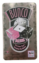 Bunco Deluxe in Tin Breast Cancer Bunco Cardinal Games NEW Sealed Free Shipping - £16.81 GBP