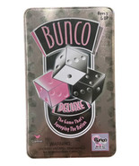 Bunco Deluxe in Tin Breast Cancer Bunco Cardinal Games NEW Sealed Free S... - £16.97 GBP