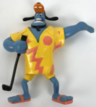 Disney Aladdin Genie figure 1993. Freed Vacation Goofy Hat Golf Heigh 4&quot;... - $16.82