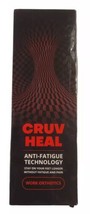 Cruv Heal Support Work Orthotic Insoles Anti Fatigue Arch Support XL Black &amp; Red - £19.75 GBP