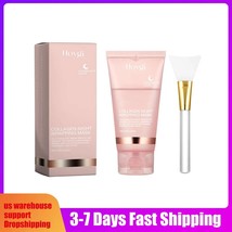 75g Collagen Peel off Mask With Brush Pore Shrinking Blackhead Removal O... - $24.24